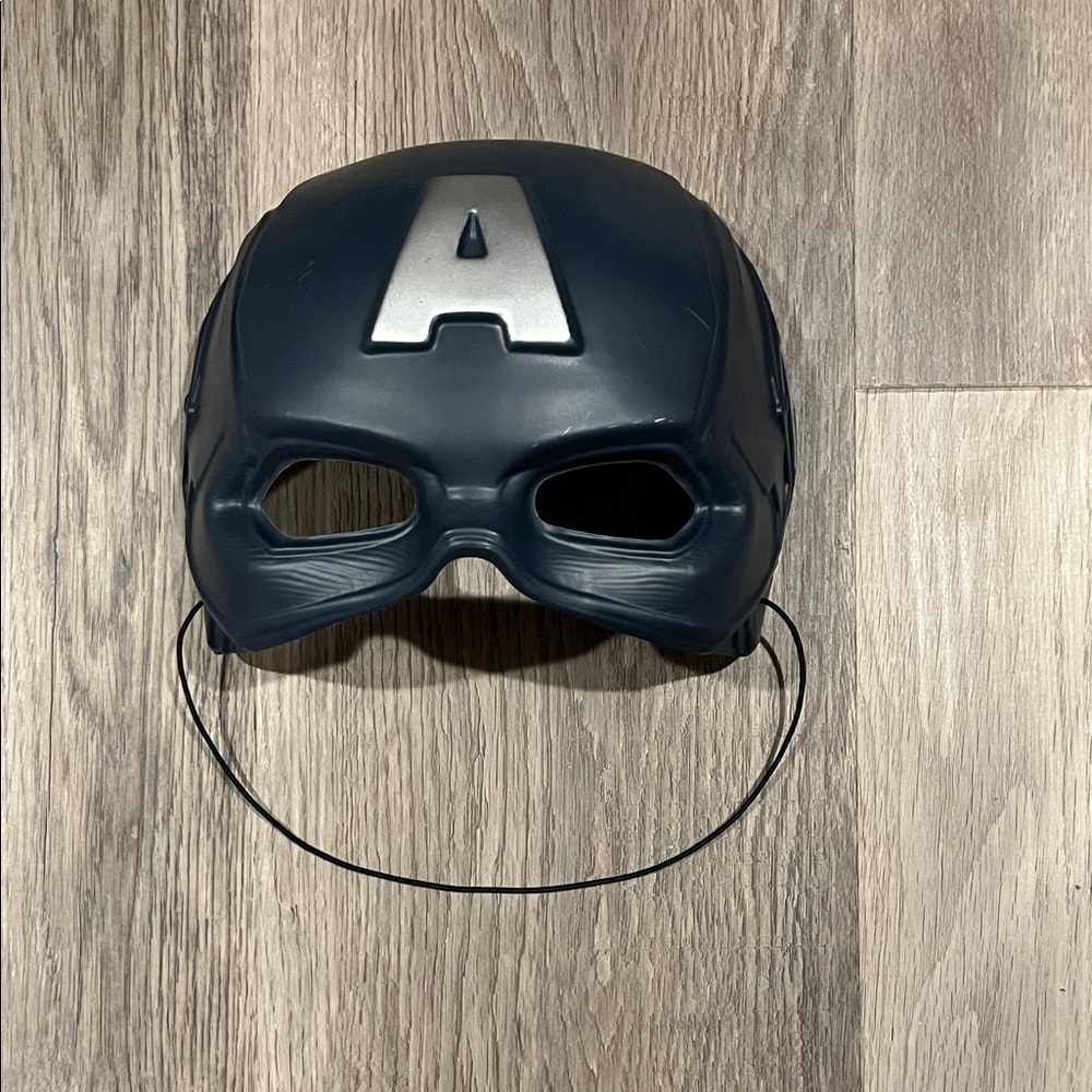 Blue Captain America Mask